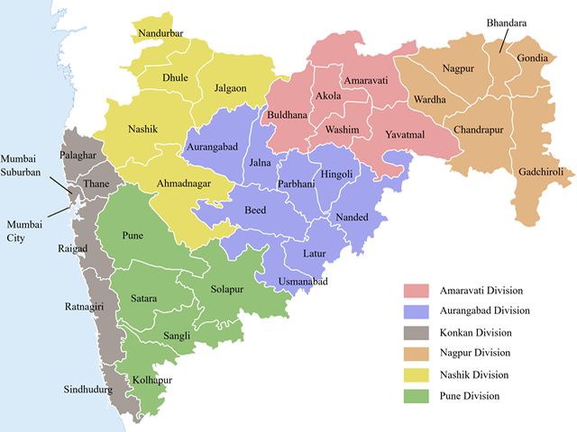 maharashtra map